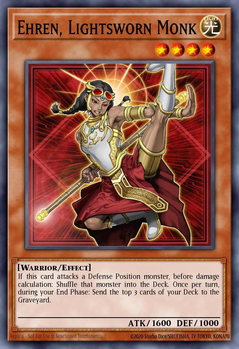 Ehren, Lightsworn Monk #CT08-EN016