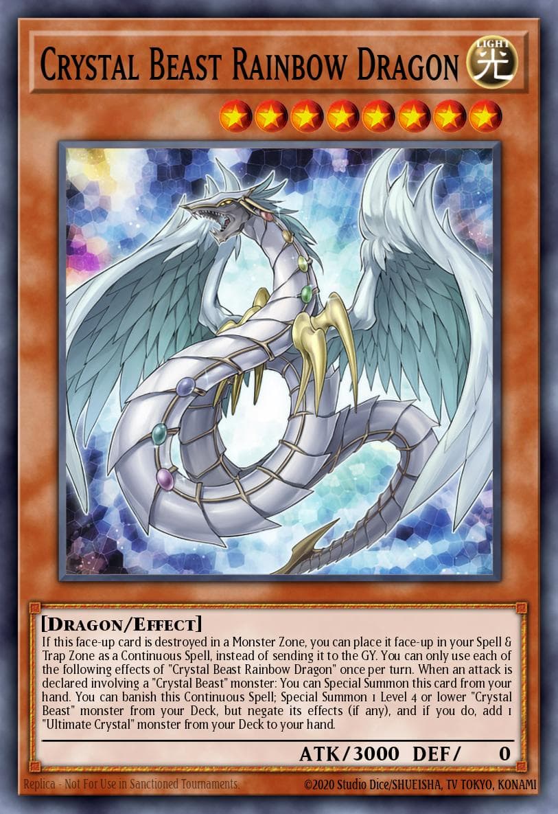 Crystal Beast Rainbow Dragon #GFP2-EN001