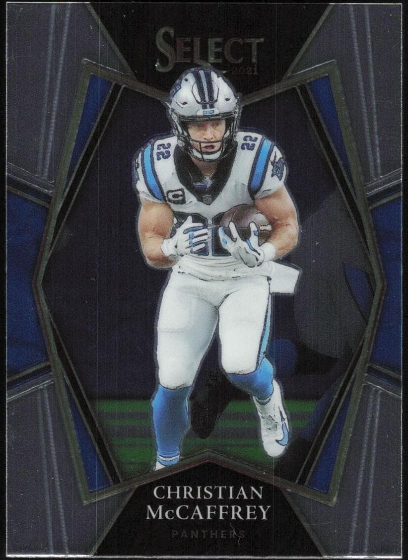 Christian McCaffrey 2021 panini Panini Select
