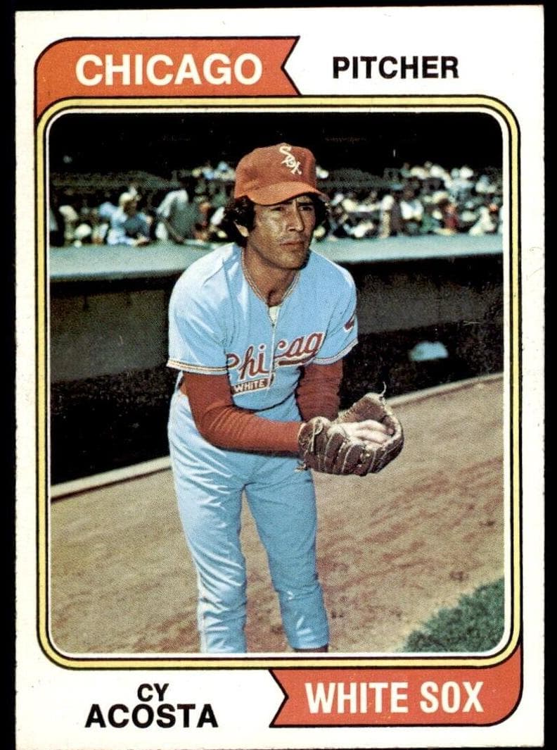 Cy Acosta 1974 topps Topps