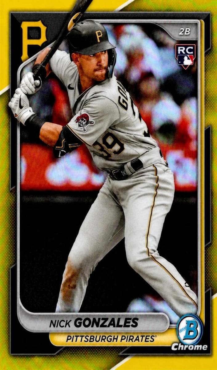 Nick Gonzales 2024 bowman Bowman Chrome