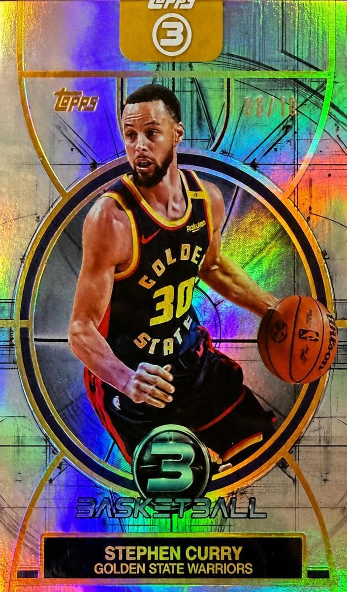 Stephen Curry 2025 topps Topps 3