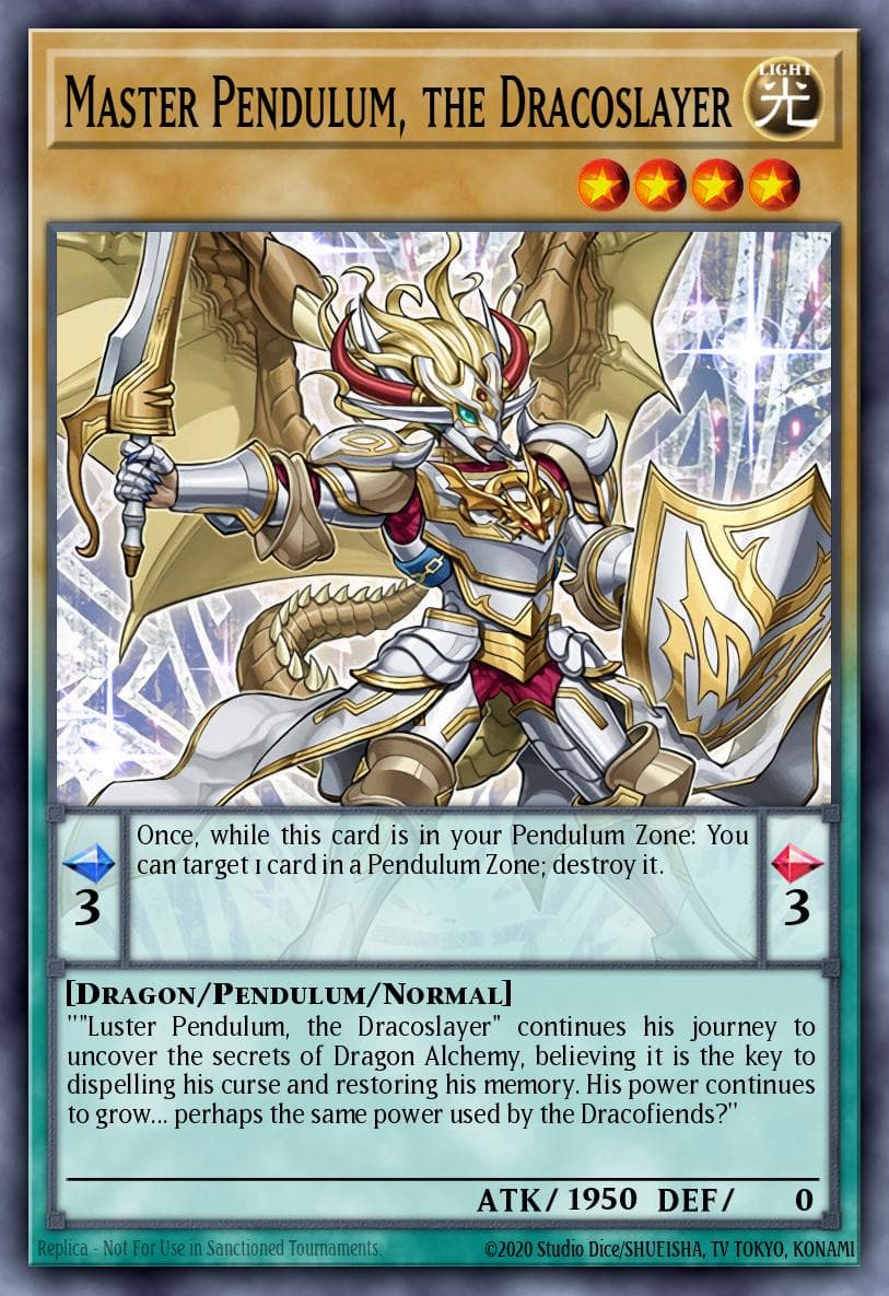 Master Pendulum, the Dracoslayer #PEVO-EN059