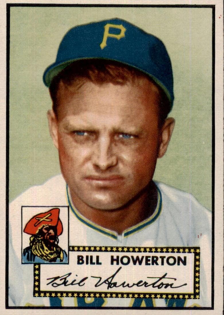 Bill Howerton 1952 topps Topps