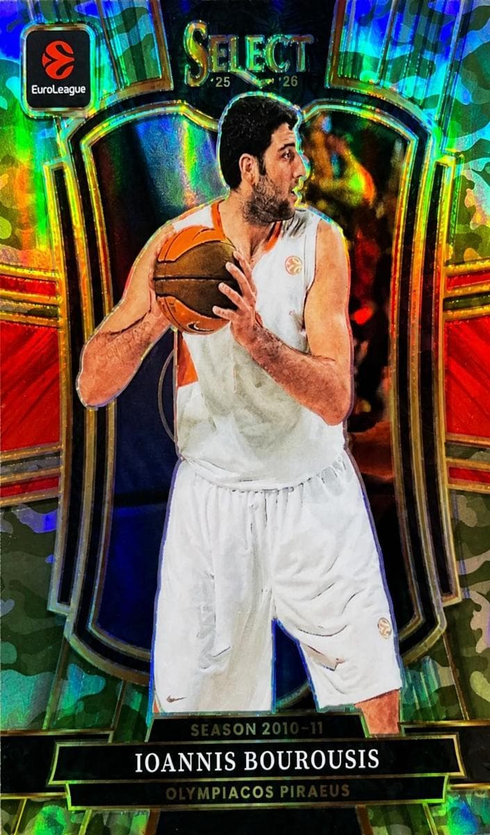 Ioannis Bourousis 2025 panini Select Euroleague