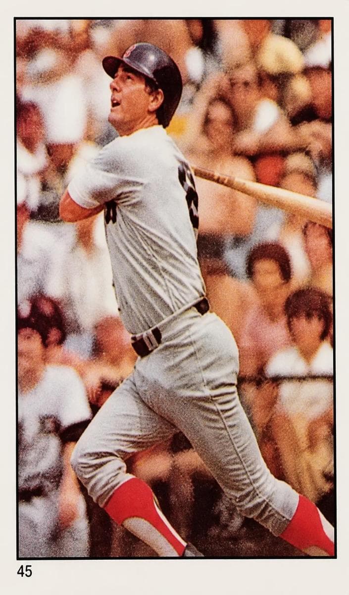 Carl Yastrzemski 1981 topps