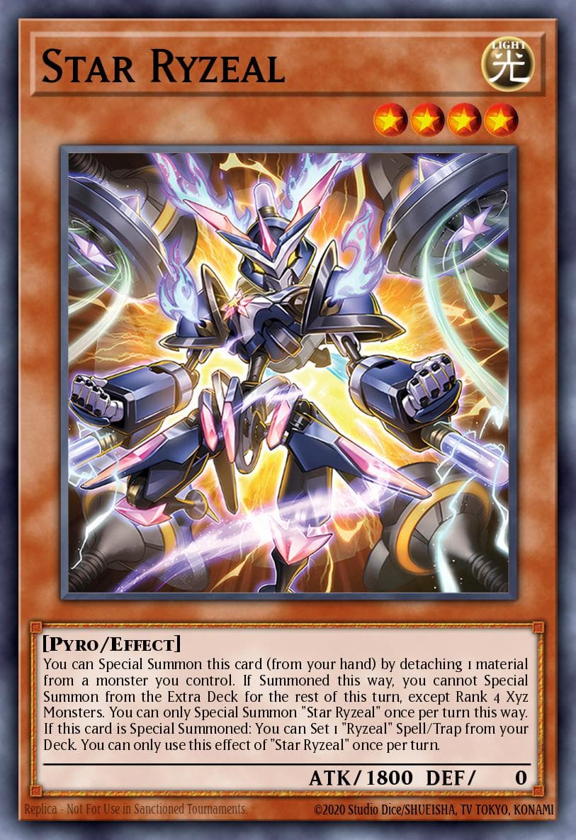 Star Ryzeal 2025 Yu-Gi-Oh! Alliance Insight