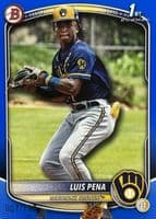 Luis Pena trading card