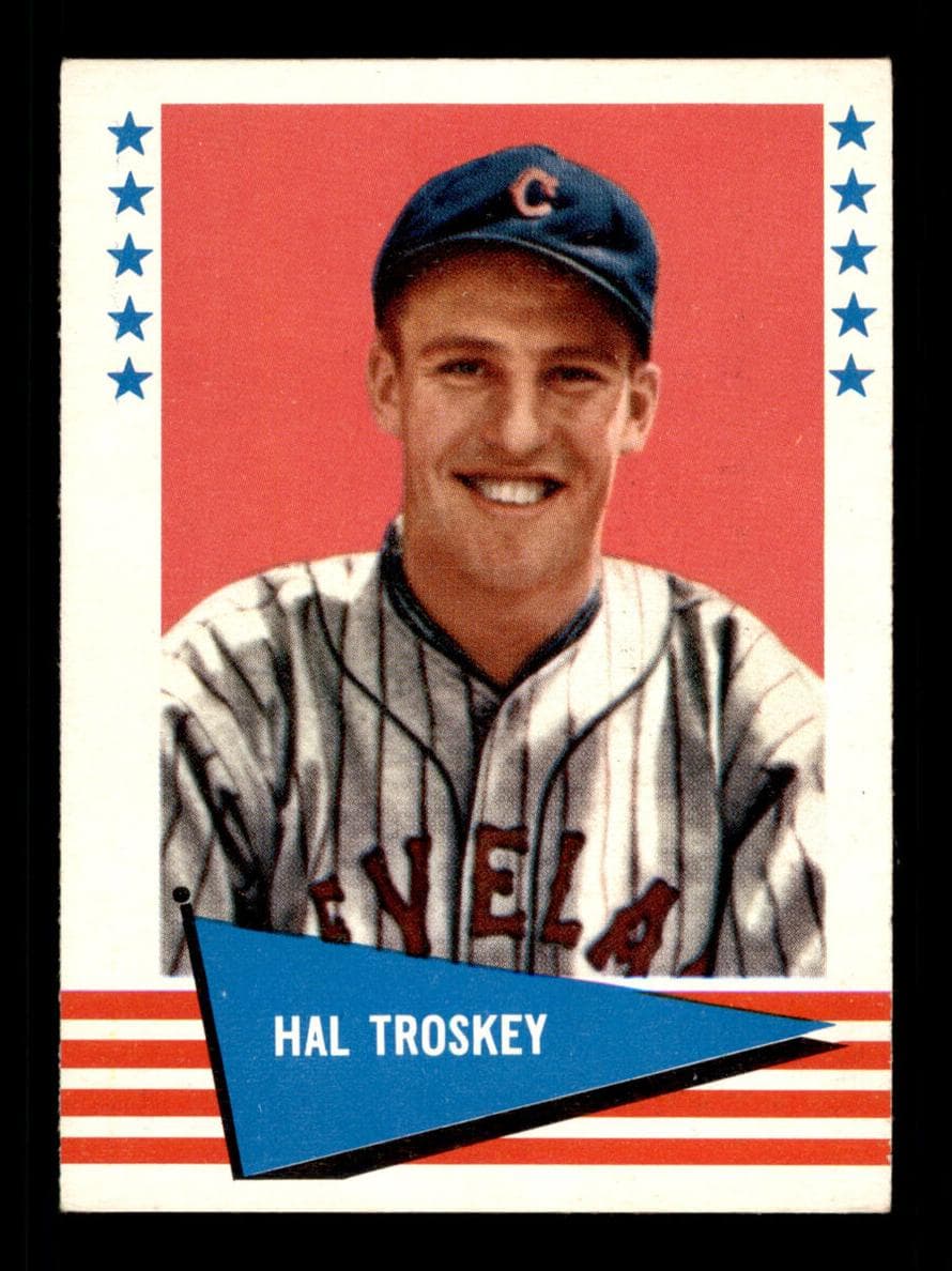 Hal Trosky 1961 fleer Fleer Baseball Greats