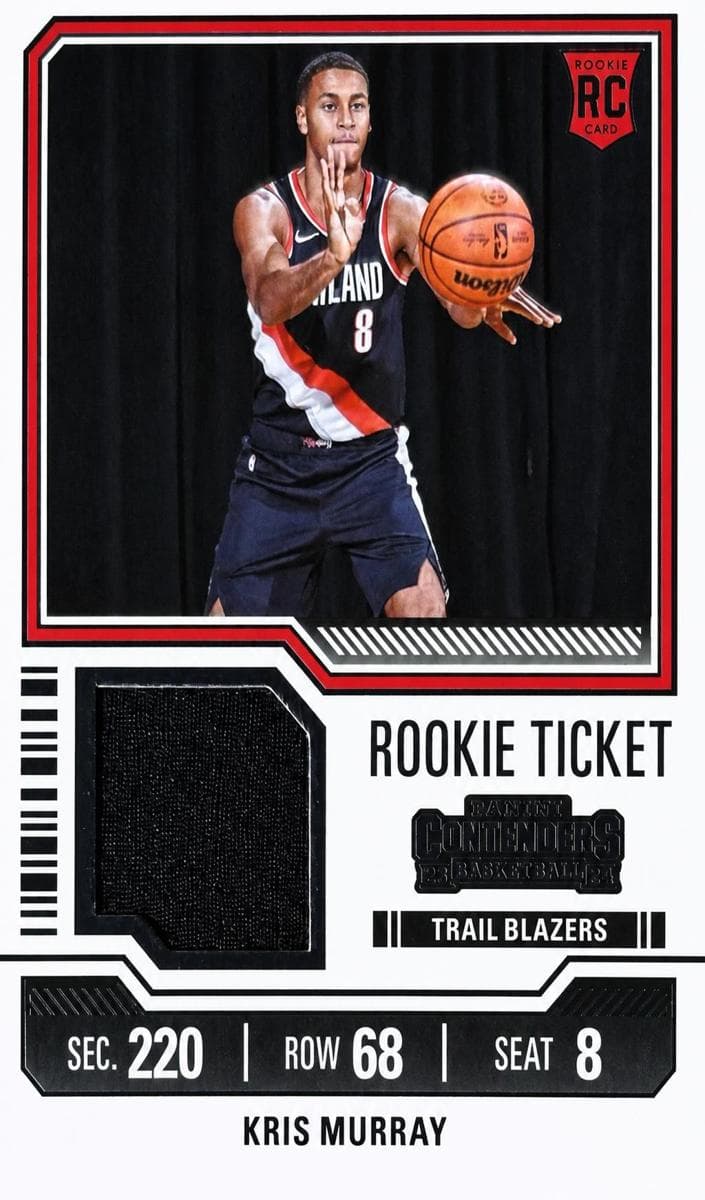 Kris Murray 2023 panini Panini Contenders