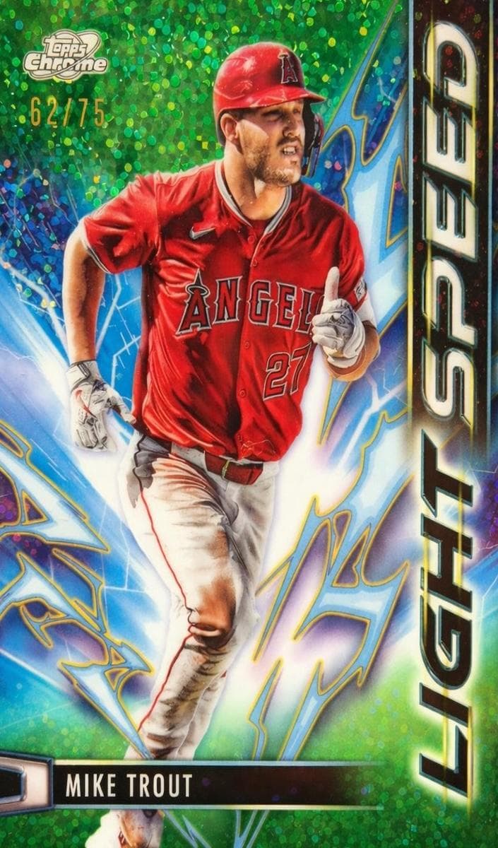 Mike Trout 2025 topps Topps Cosmic Chrome