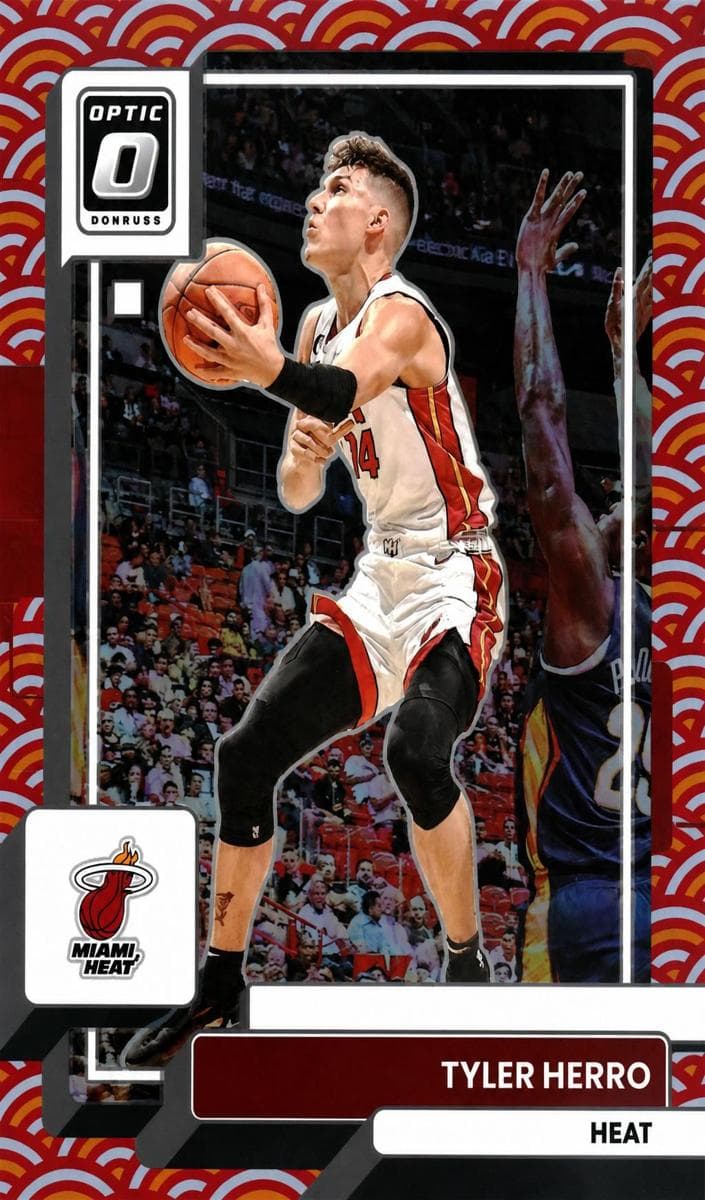Tyler Herro 2022 panini Donruss Optic