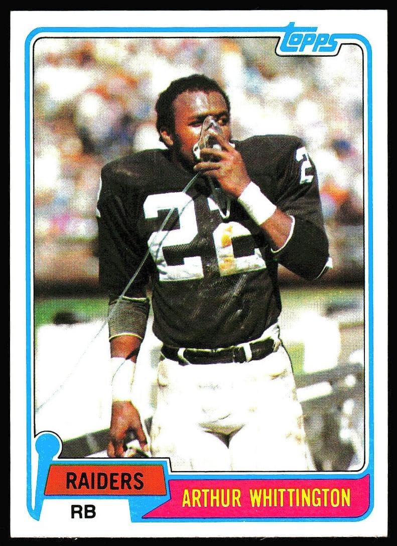 Arthur Whittington 1981 topps Topps