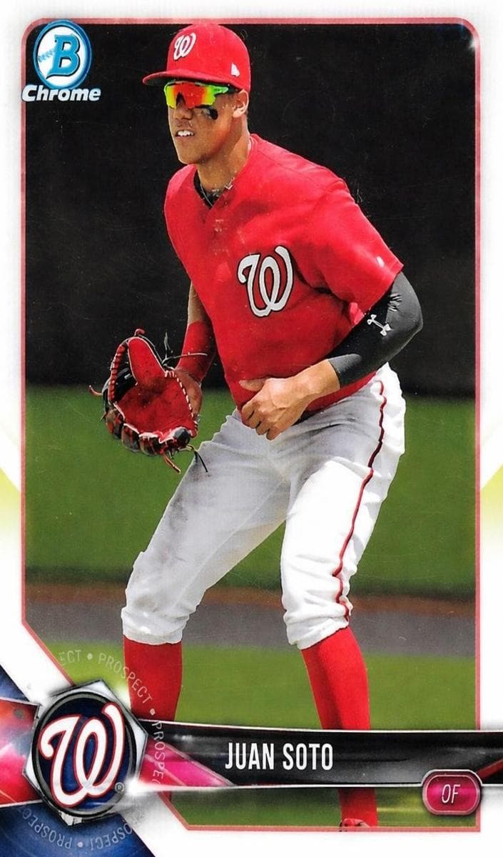 Juan Soto 2018 bowman
