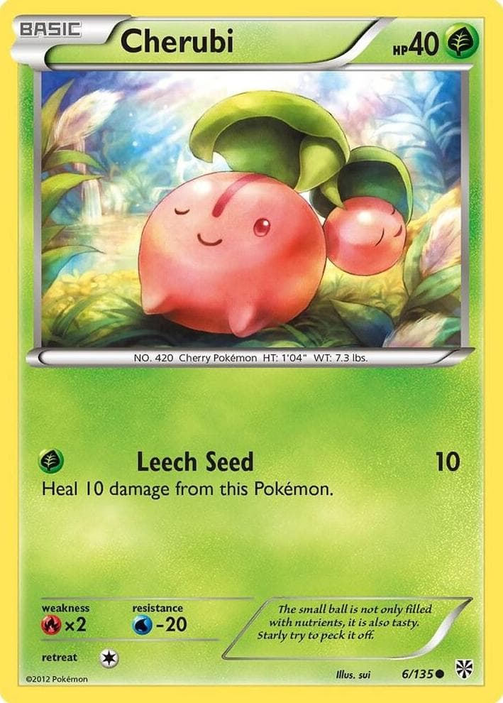 Cherubi trading card