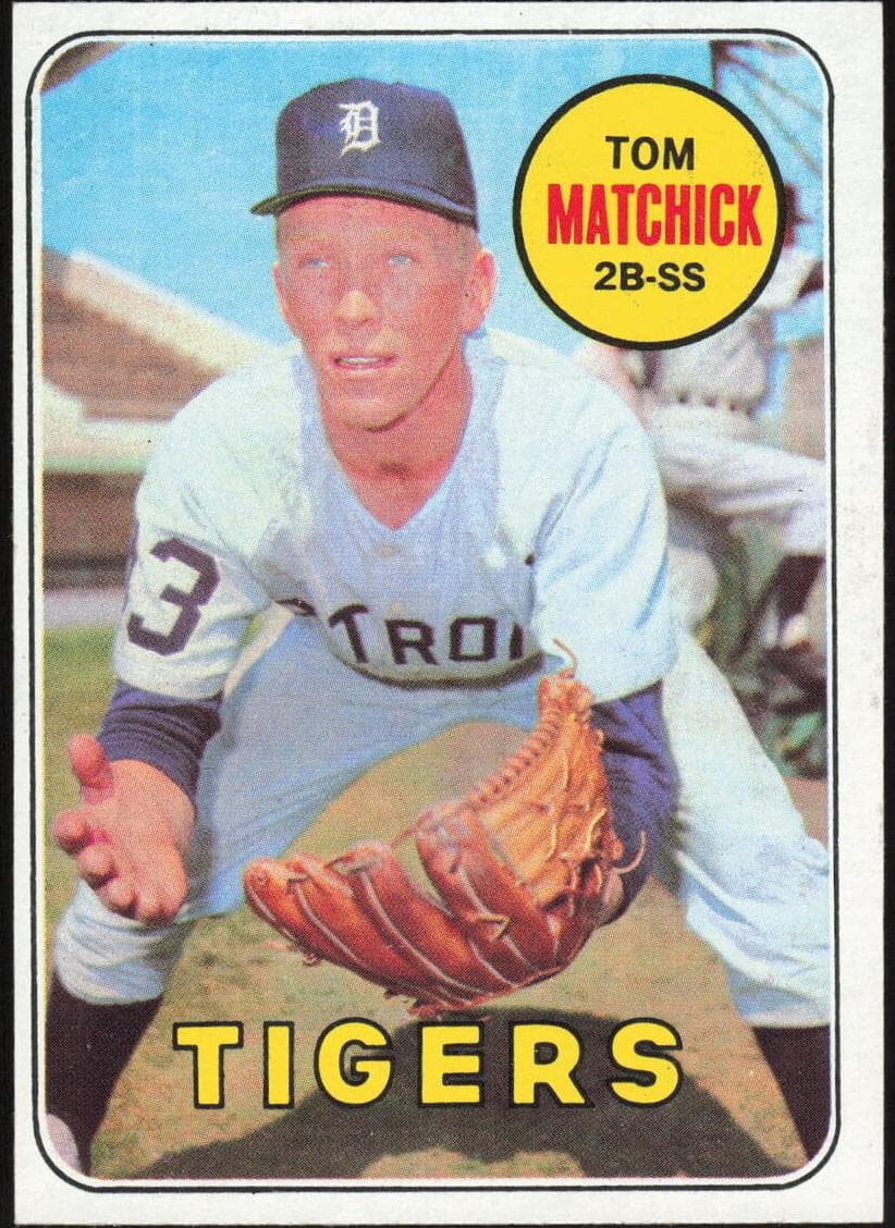 Tom Matchick 1969 topps Topps