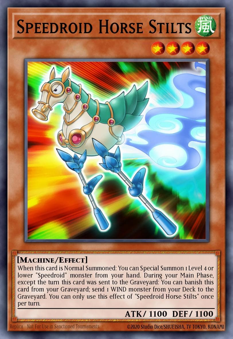 Speedroid Horse Stilts #RATE-EN006