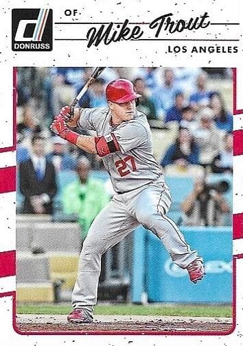 Mike Trout 2017 panini