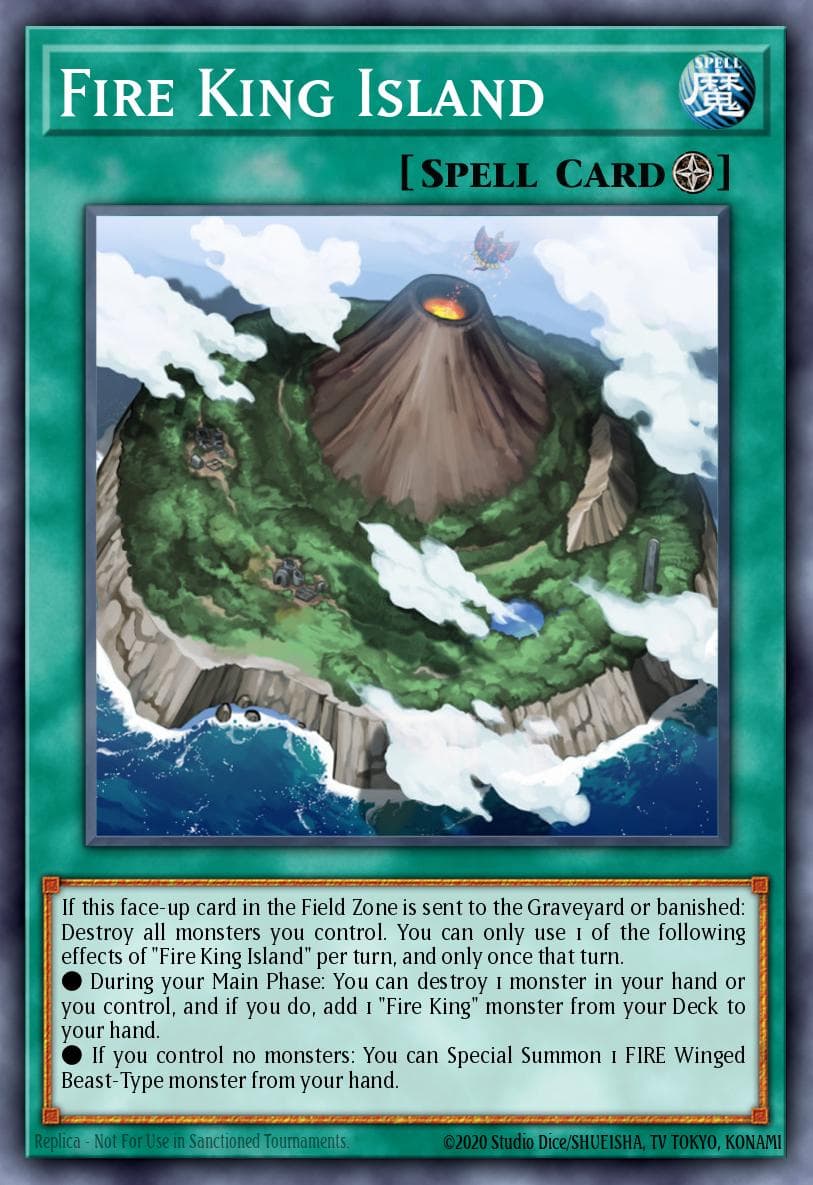 Fire King Island #OP25-EN010