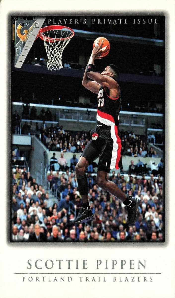 Scottie Pippen 1999 topps Topps Gallery