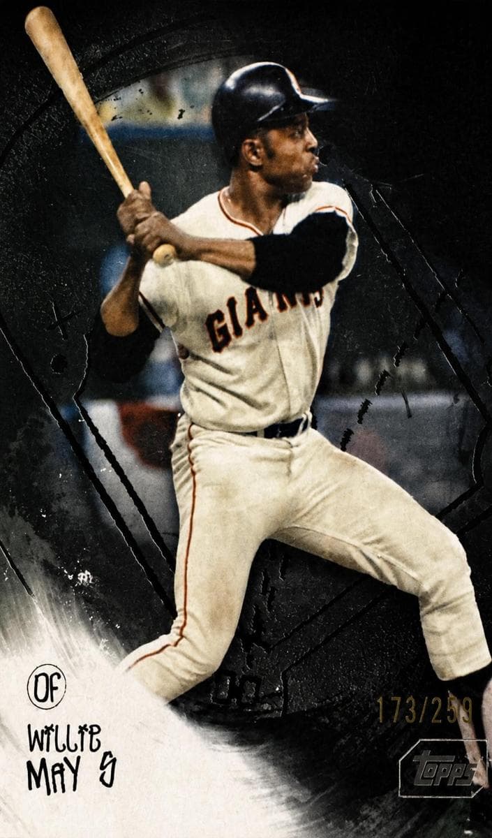 Willie Mays 2024 topps Topps Update
