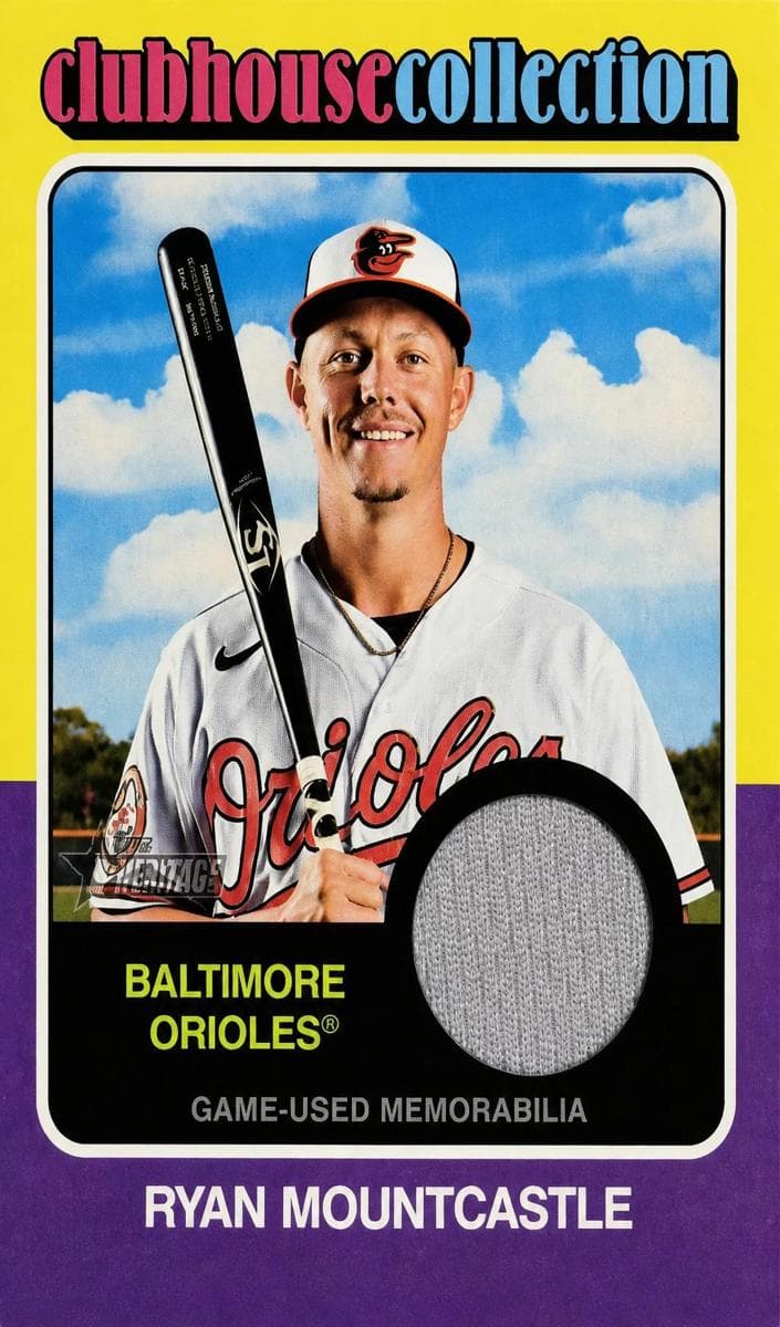 Ryan Mountcastle 2024 topps Topps Heritage