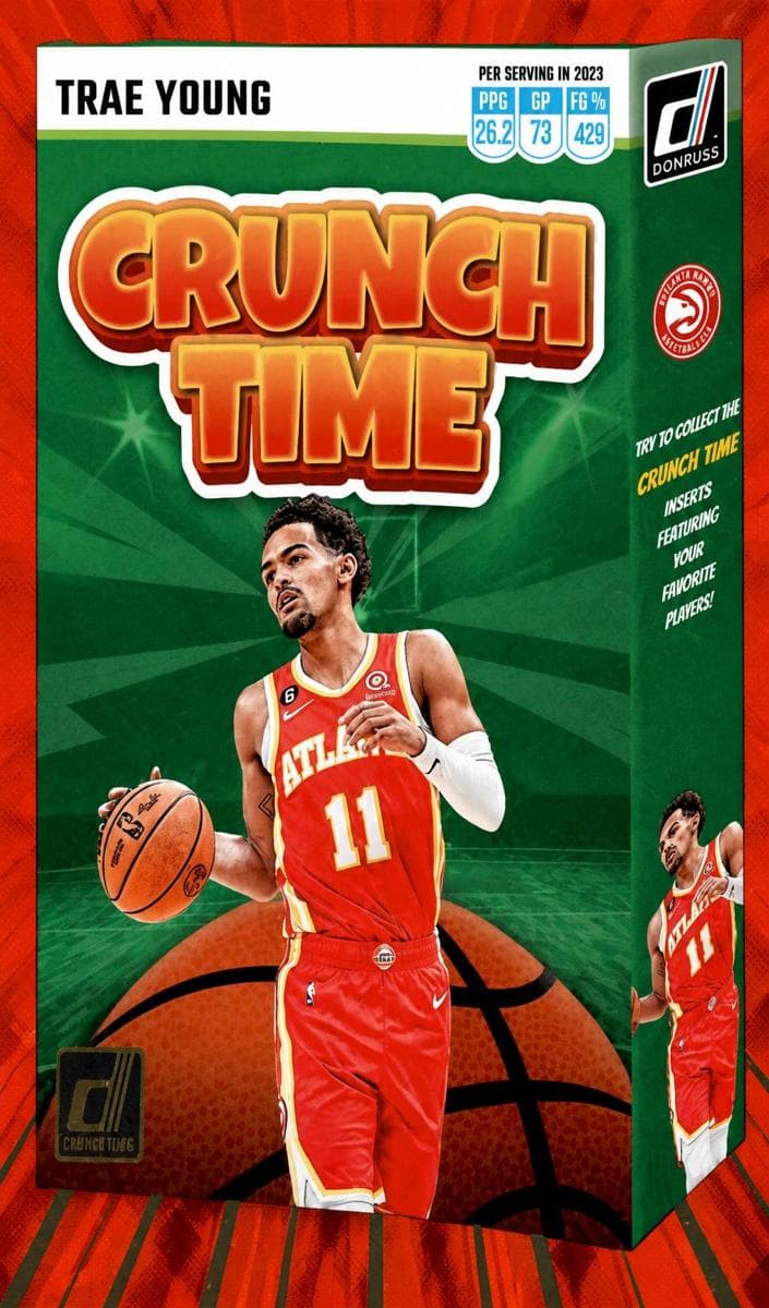 Trae Young 2023 panini Donruss