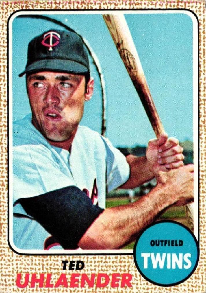 Ted Uhlaender 1968 topps Topps
