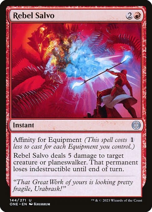 Rebel Salvo 2023 Magic: The Gathering Phyrexia: All Will Be One