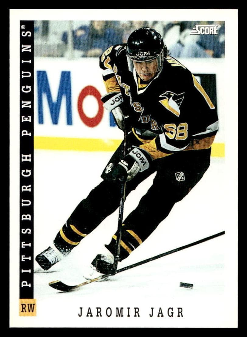 Jaromir Jagr 1993 panini Score (US)