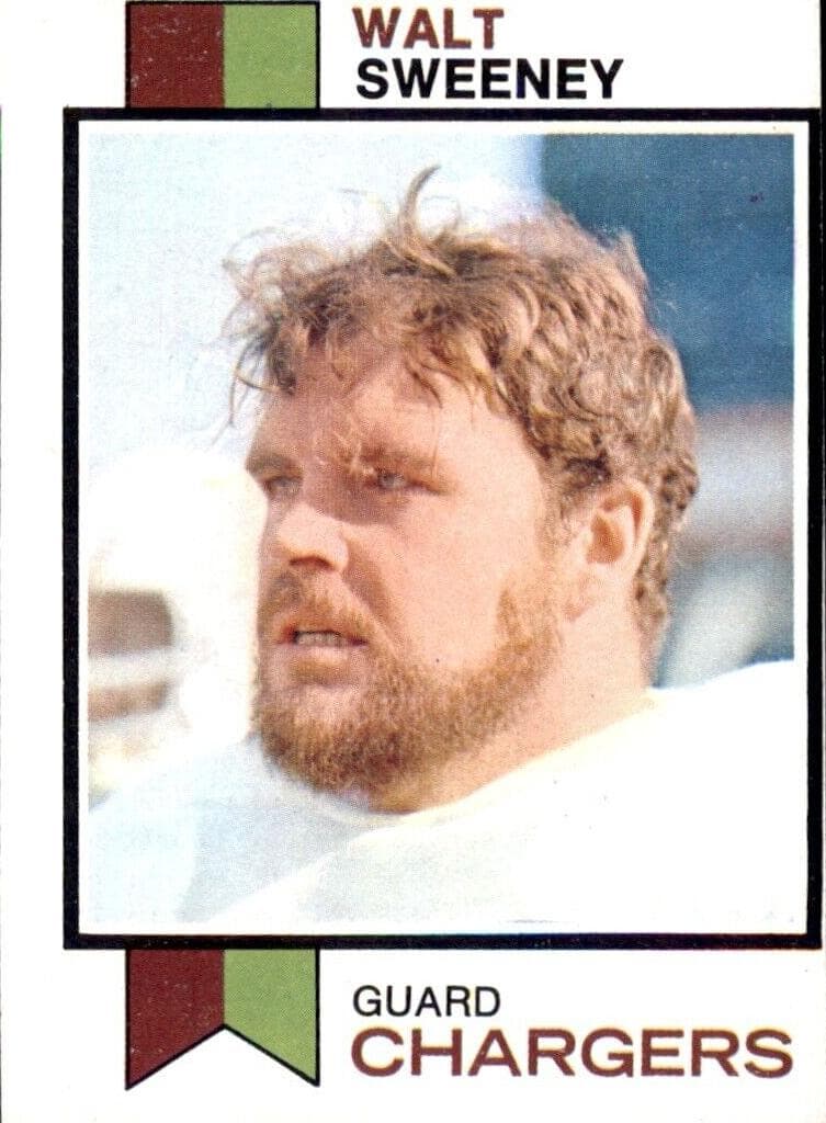 Walt Sweeney 1973 topps Topps