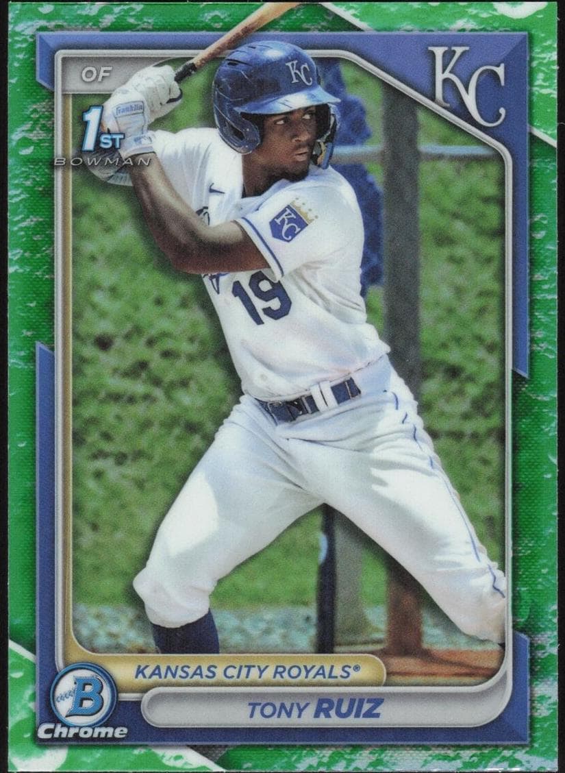 Tony Ruiz trading card