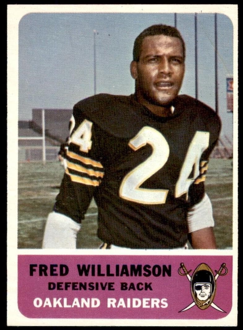 Fred Williamson 1962 fleer Fleer