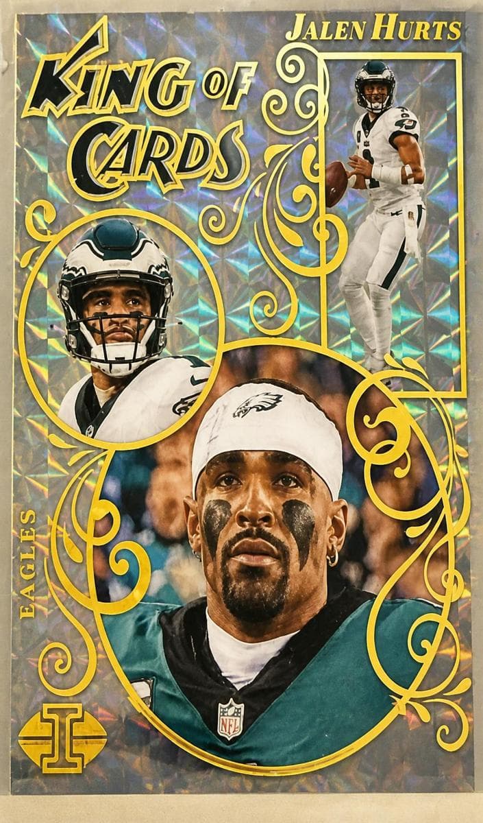 Jalen Hurts 2023 panini Panini Illusions