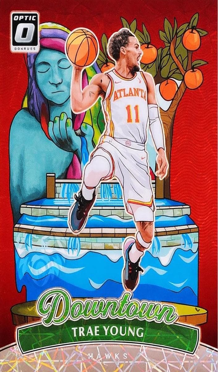 Trae Young 2024 panini Donruss Optic