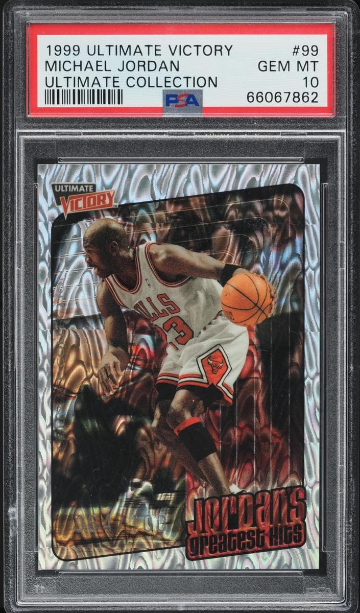 Michael Jordan 1999 upper-deck Ultimate Victory