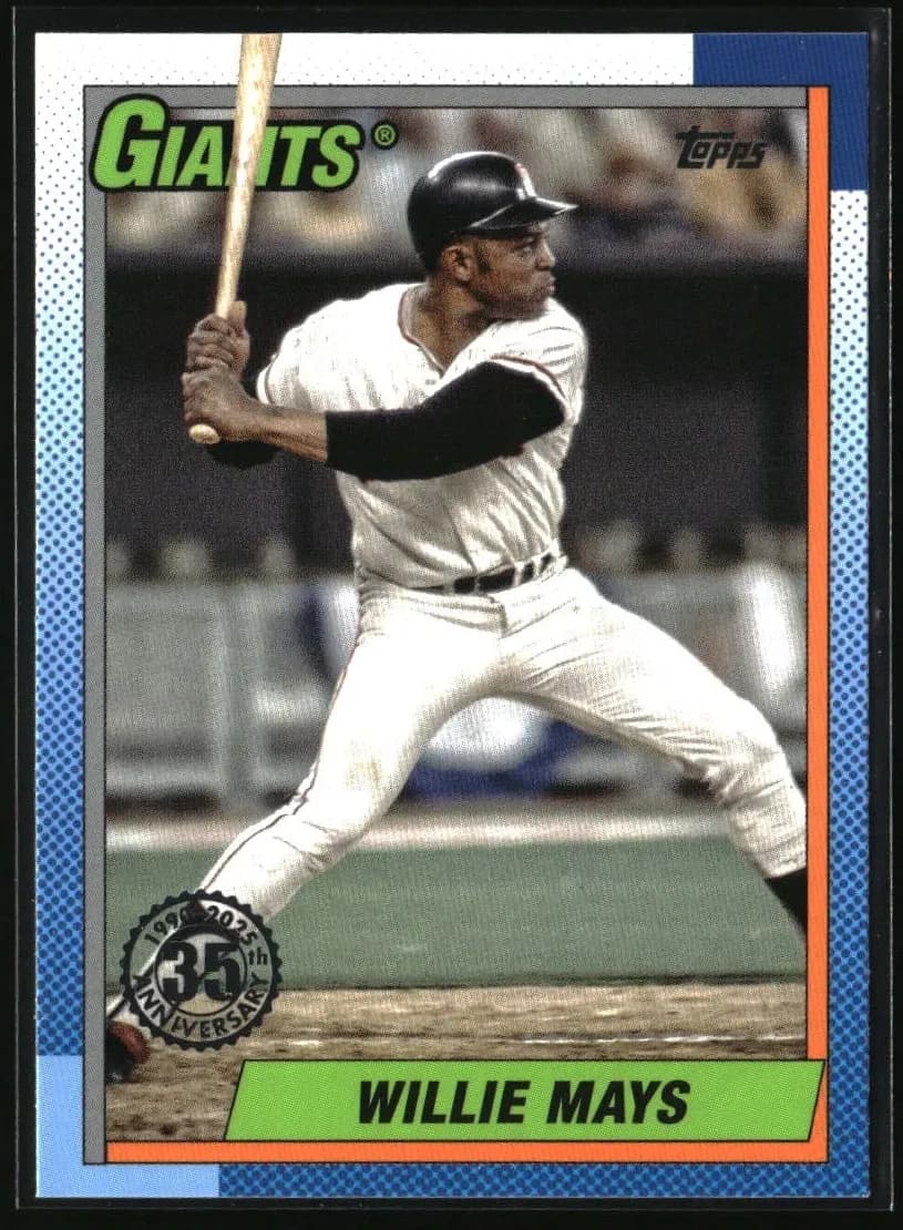 Willie Mays 2025 topps Topps