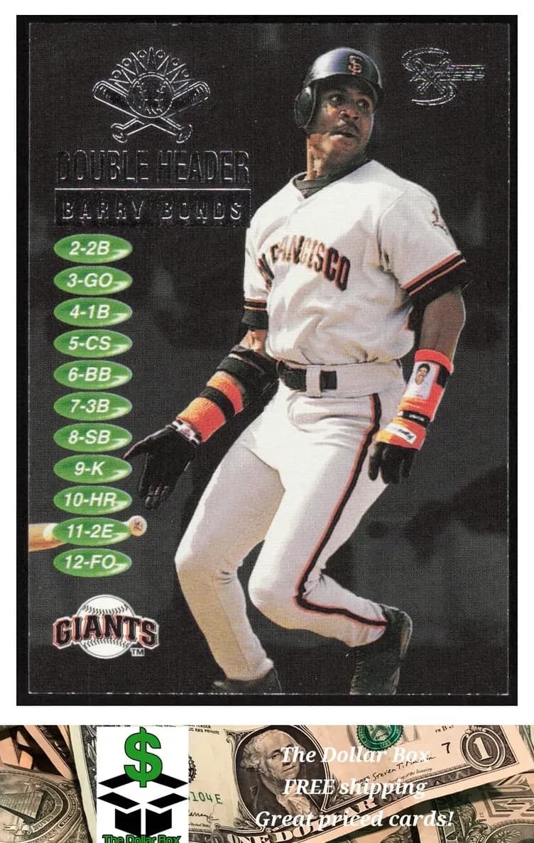 Barry Bonds 1998 skybox Dugout Axcess