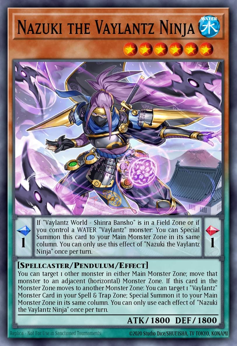 Nazuki the Vaylantz Ninja #TAMA-EN003