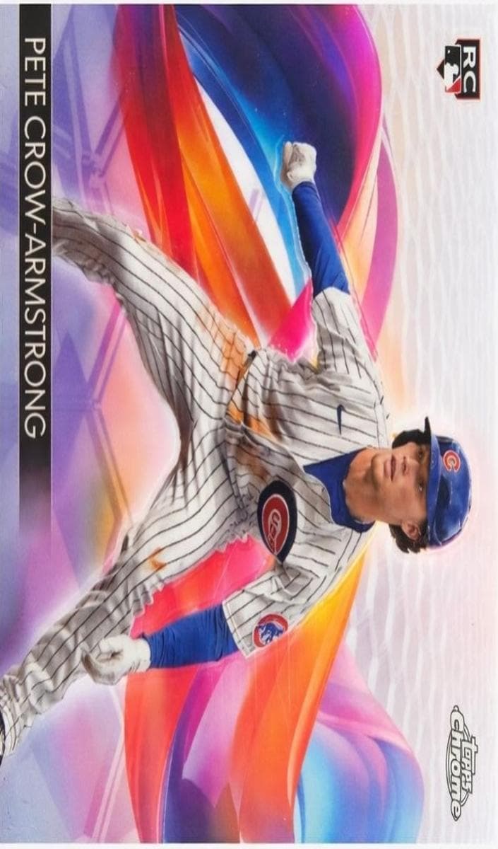 Pete Crow-Armstrong 2024 topps Topps Chrome