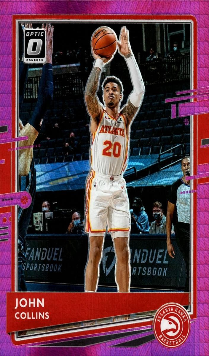 John Collins 2020 panini Donruss Optic