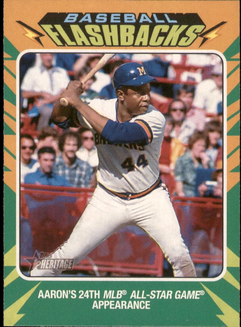 Hank Aaron 2024 topps Topps Heritage
