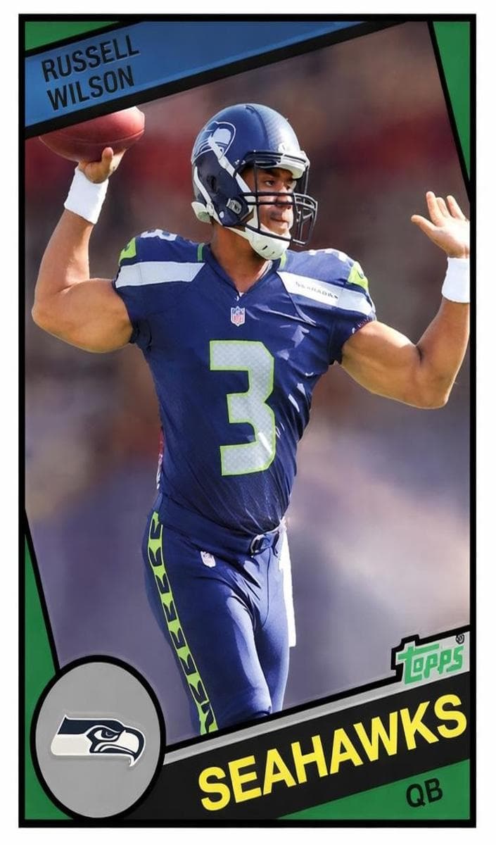 Russell Wilson 2012 topps