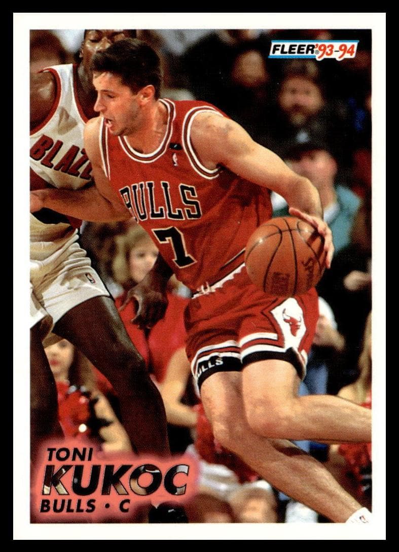 Toni Kukoc 1993 fleer Fleer