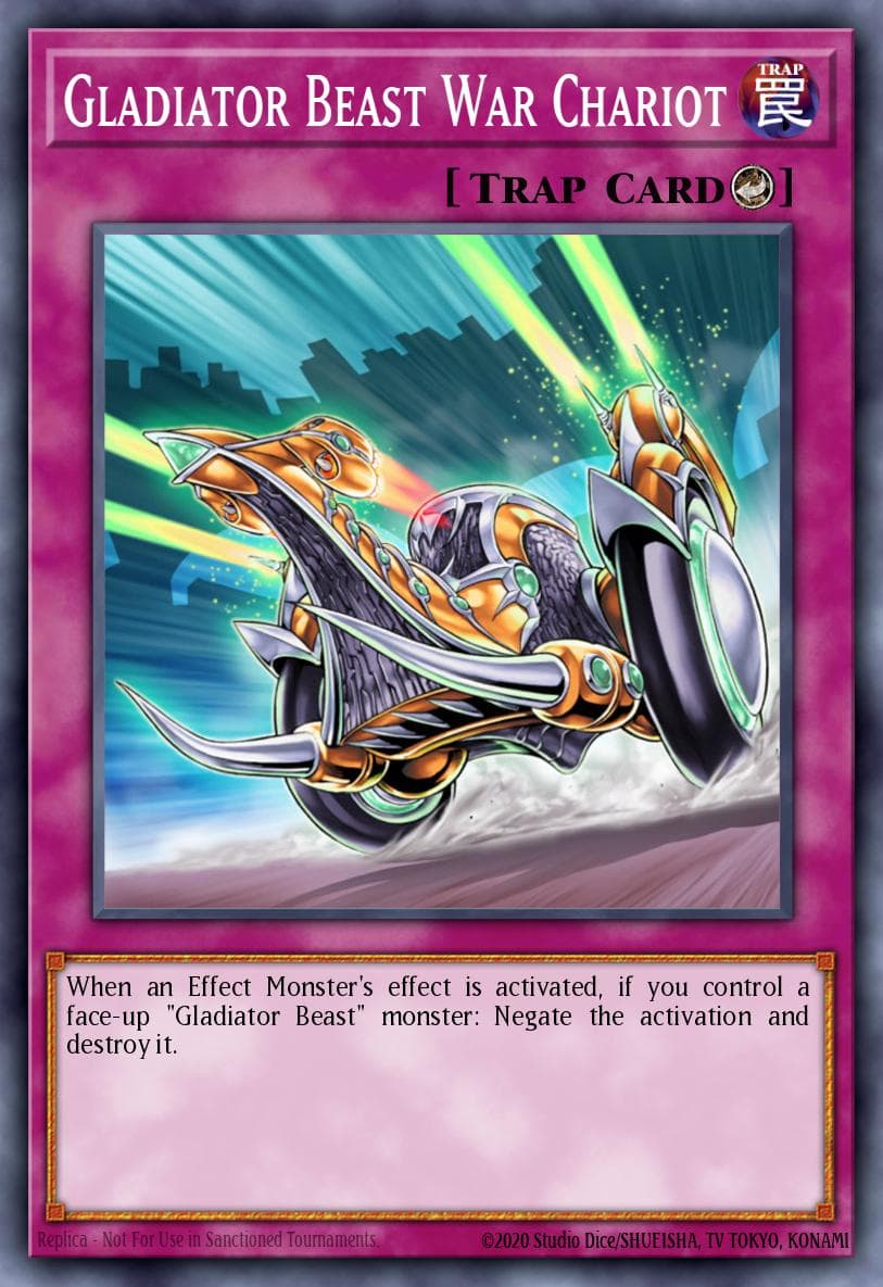 Gladiator Beast War Chariot #TU03-EN019