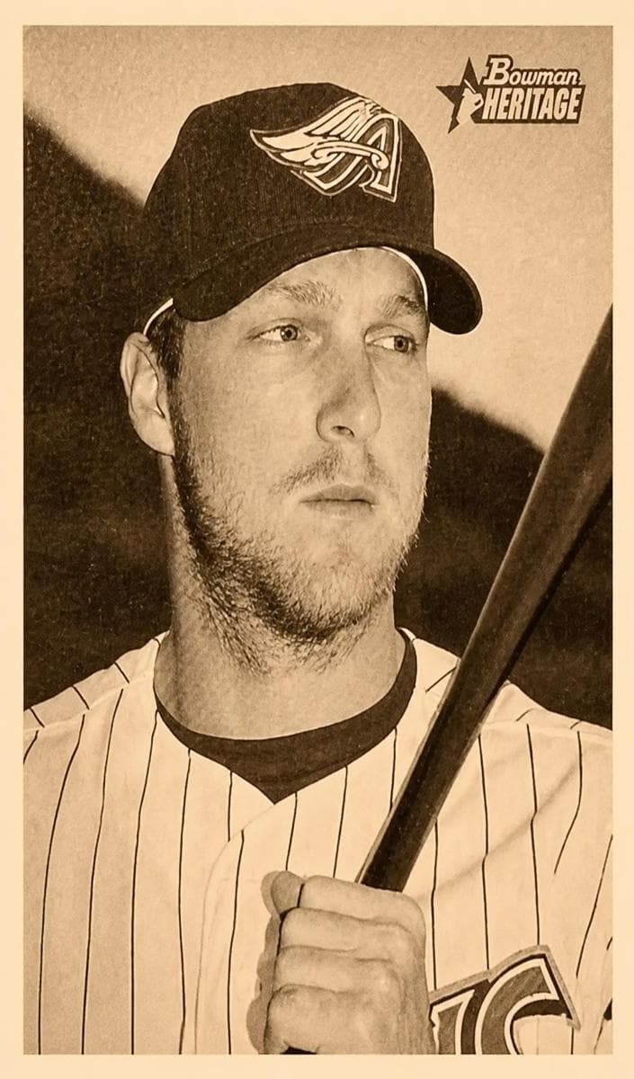 Darin Erstad 2001 bowman Bowman Heritage