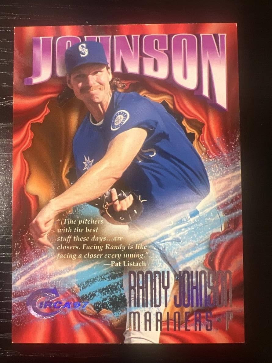 Randy Johnson 1997 unknown Circa