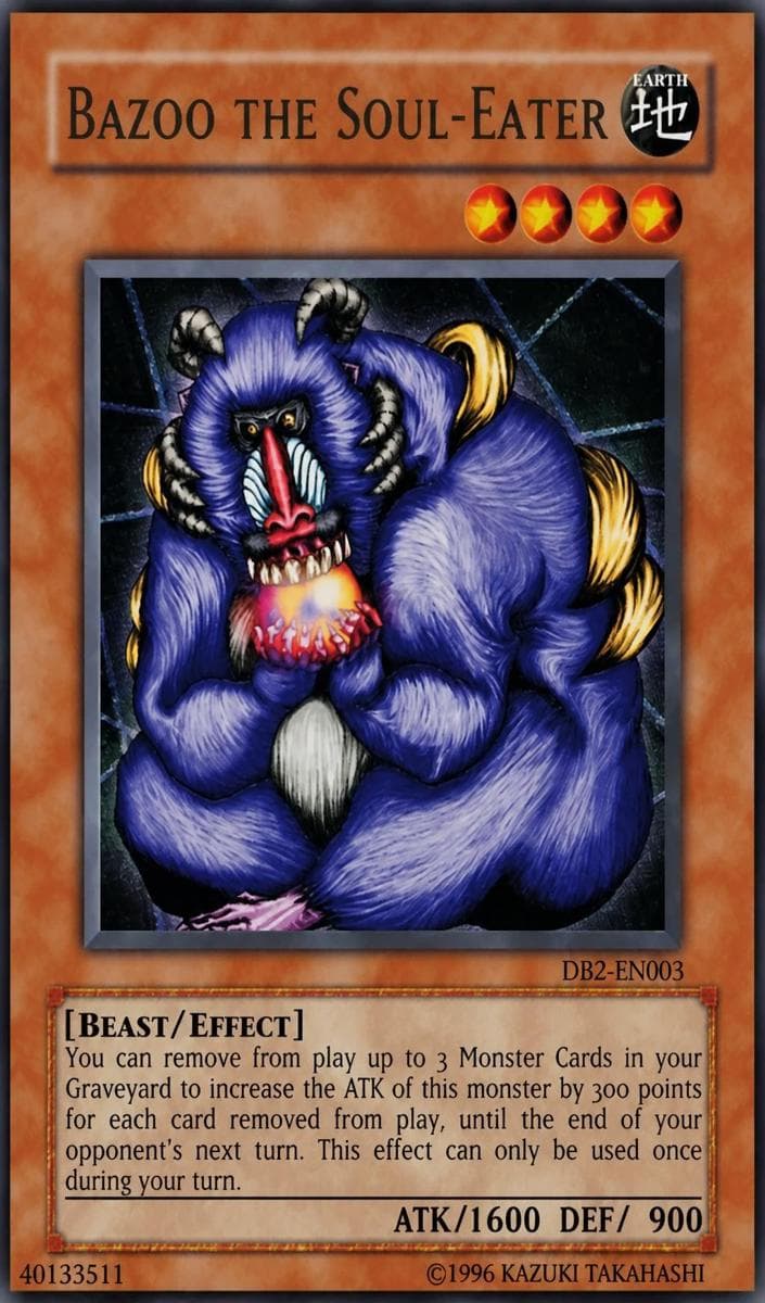 Bazoo the Soul-Eater 2005 Yu-Gi-Oh! Dark Beginning 2