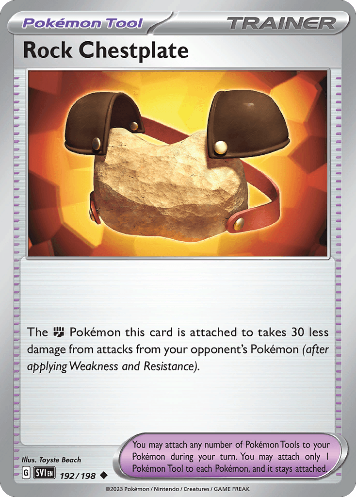 Rock Chestplate 2023 Pokemon Japanese ex Starter Decks