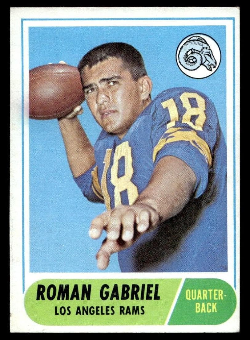 Roman Gabriel 1968 topps